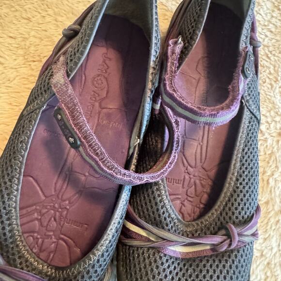 Jeep J-41 Adventure On Gray Purple Shoes Womens sz 7.5 Mesh water outdoor hiking - Picture 7 of 8